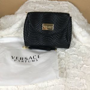 Versace Parfums clutch with strap